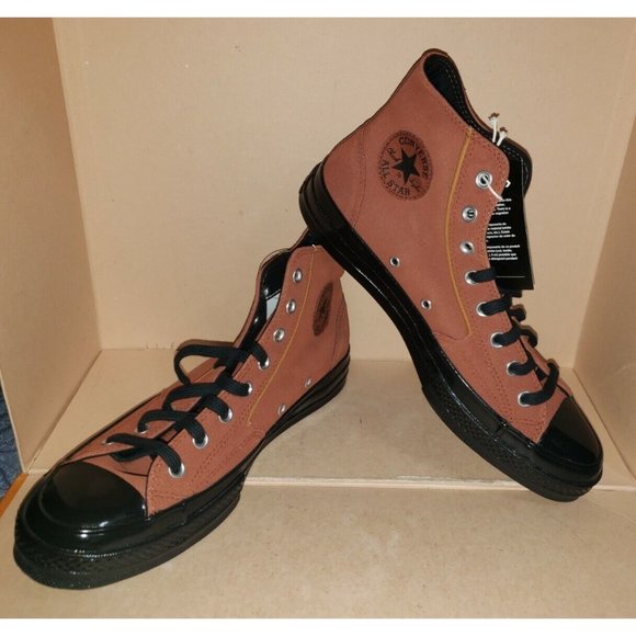 Converse All Star Hi Chuck Taylor Brown Suede Men\'s Size 10 New